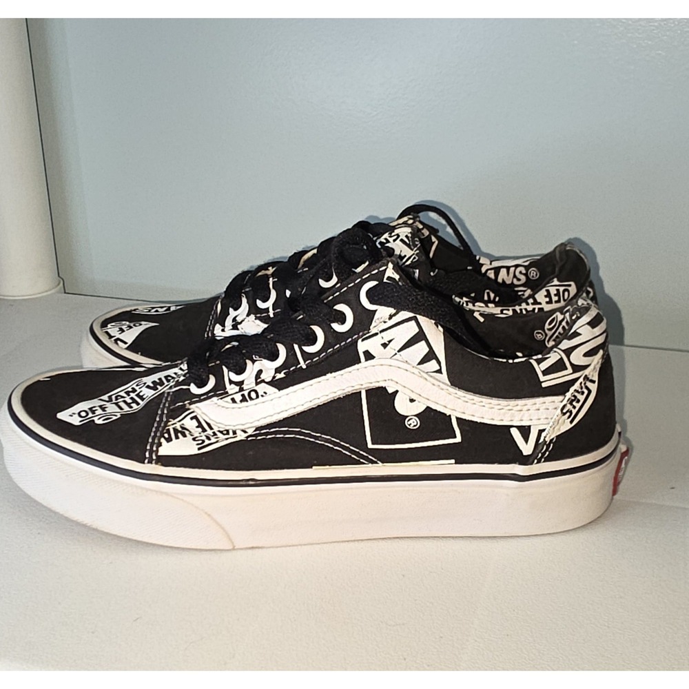 Vans Old Skool MONO CANVAS Logo Mix VN0A38G1UA9 Shoes Youth 4.5 Back To School